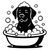 mud spa treatment icon